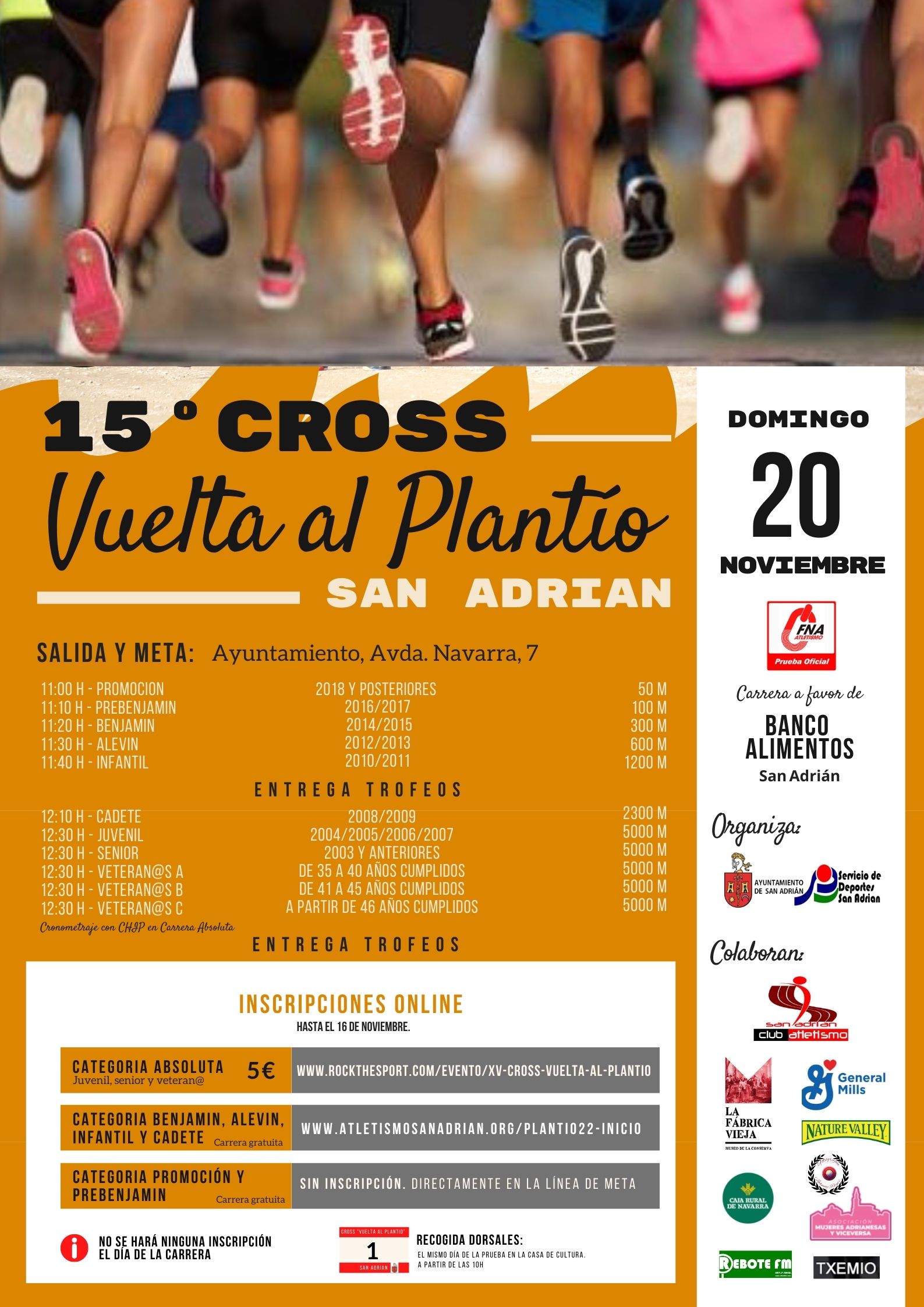 COMPETICIONES RUTA MES DE NOVIEMBRE